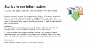 Facebook backup